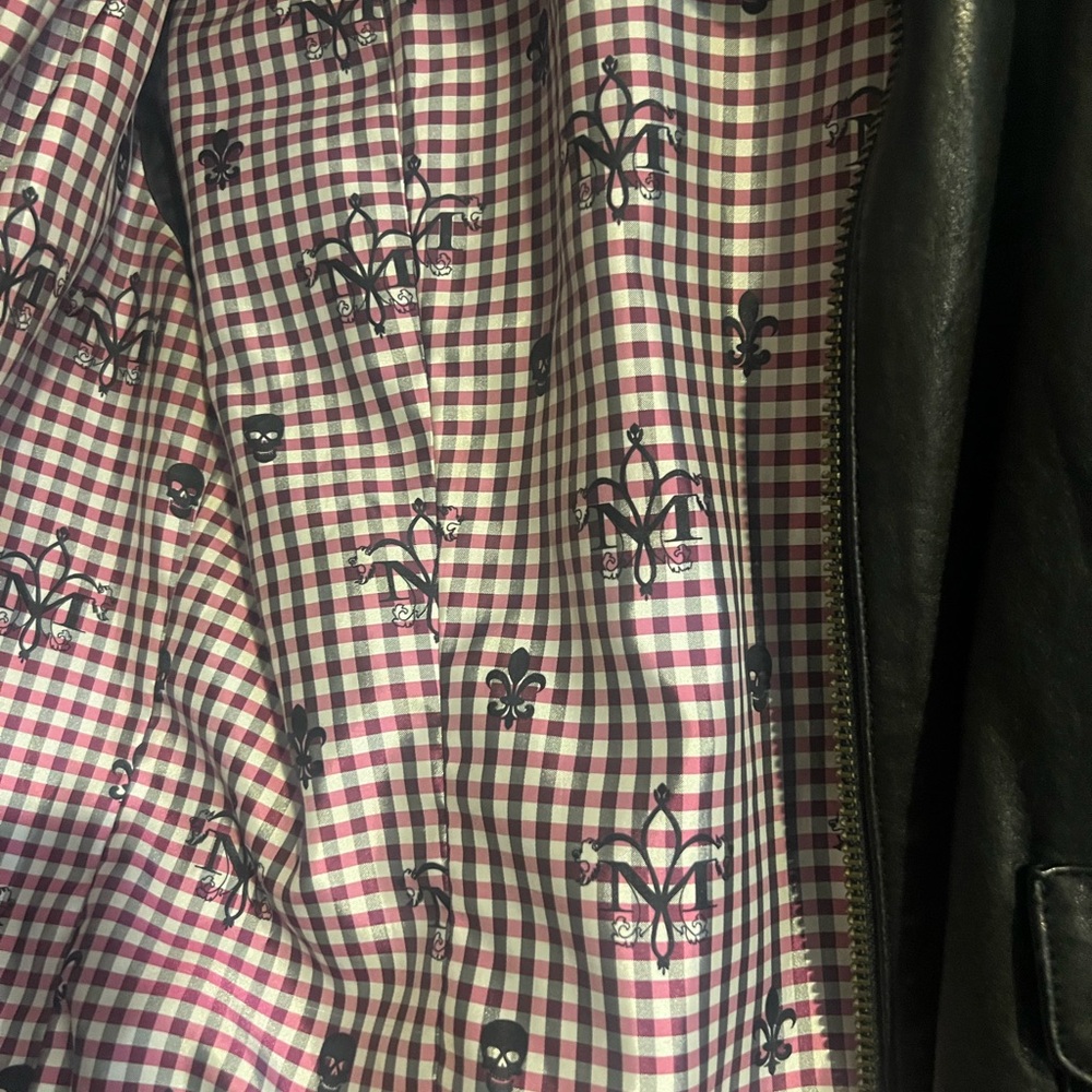 Mackage Black Leather Jacket - Picture 6 of 9